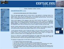 Tablet Screenshot of corsac.net